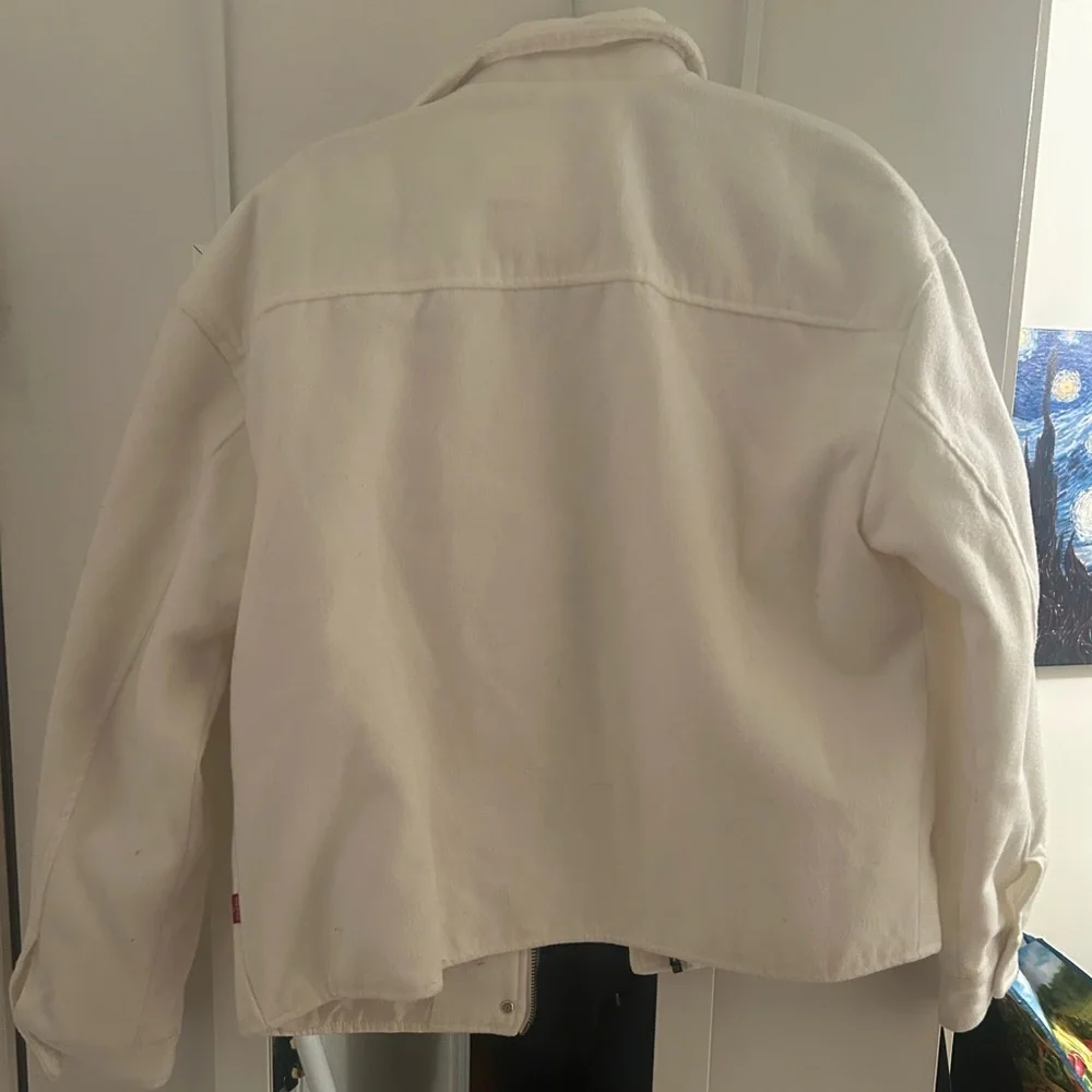 Levi’s Western White Fringe Jacket - Picture 7 of 7